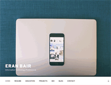 Tablet Screenshot of eranbair.com